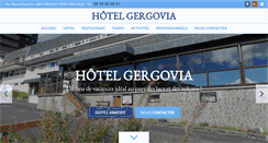Desktop Screenshot of hotel-gergovia.fr