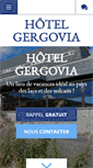 Mobile Screenshot of hotel-gergovia.fr